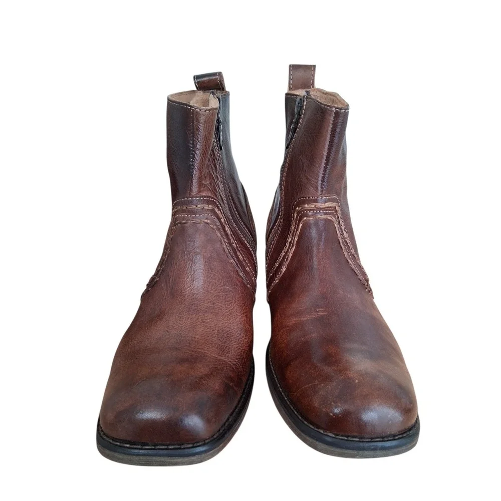 Bed‎ Stu Distressed Leather Mens size 9 Revolution Grunge Casual Western Boots